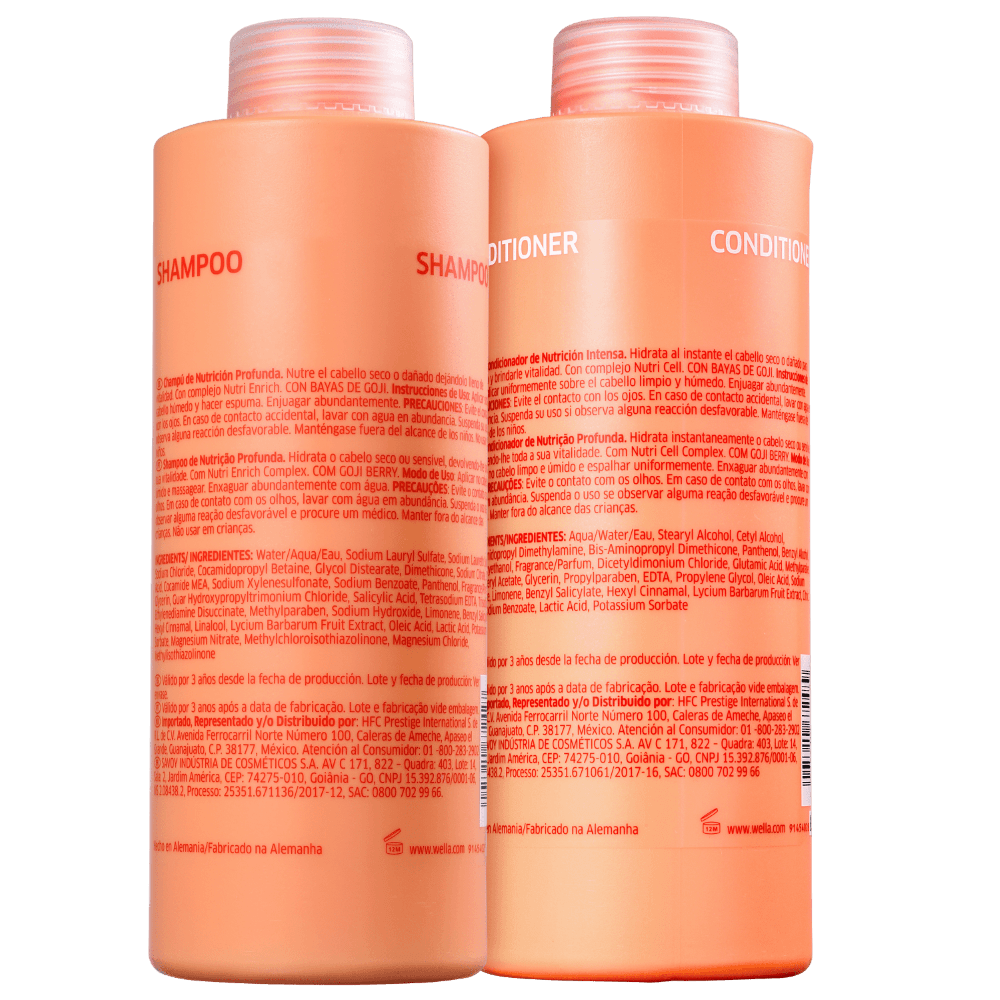 Kit Wella Professionals Invigo Nutri-Enrich Salon Duo (2 Produtos)